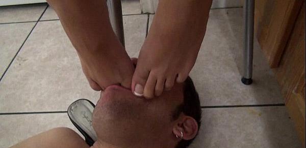  Megan Foxx gets her feet worshiped